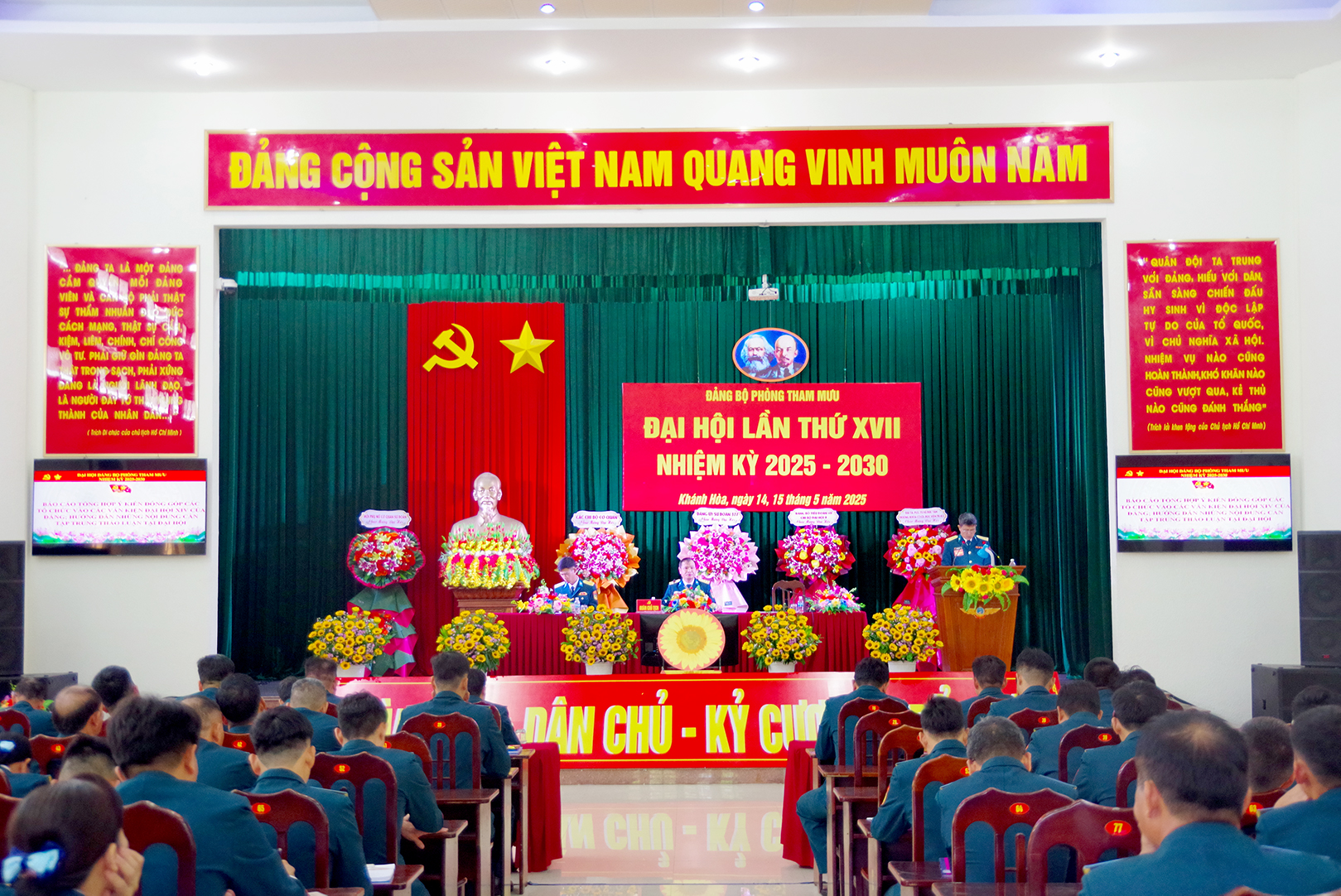 Đảng bộ Phòng Tham mưu, Sư đoàn 377 tổ chức Đại hội nhiệm kỳ 2025 - 2030